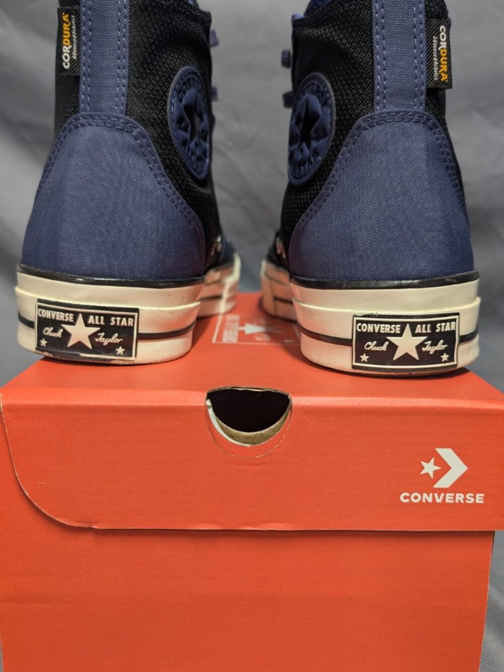 Converse Chuck Hi 70 / Water Resistant in Black-Uncharted Waters - Picture 3 of 6